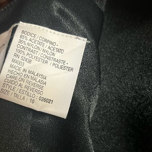 Kathi Lee For Plaza South Velvet Dress Size 10 - Picture 10 of 11